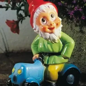 Knallerangebot Zwerg auf Traktor 32 cm